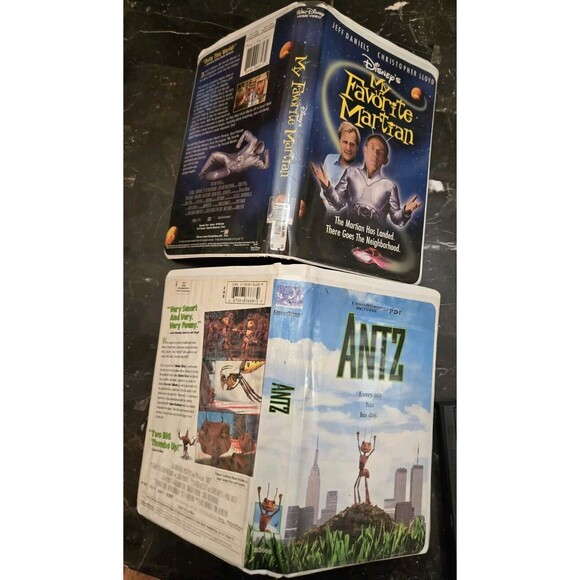 Lot of 3 VHS My Favorite Martian Antz The Little Rascals 90s Movies Bundle Tapes - Picture 8 of 14